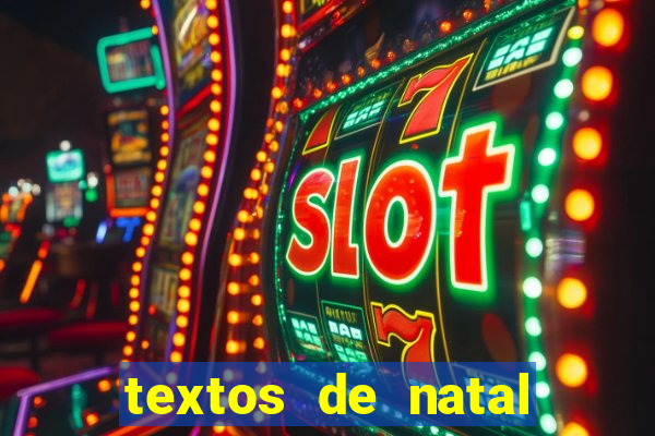 textos de natal para leitura